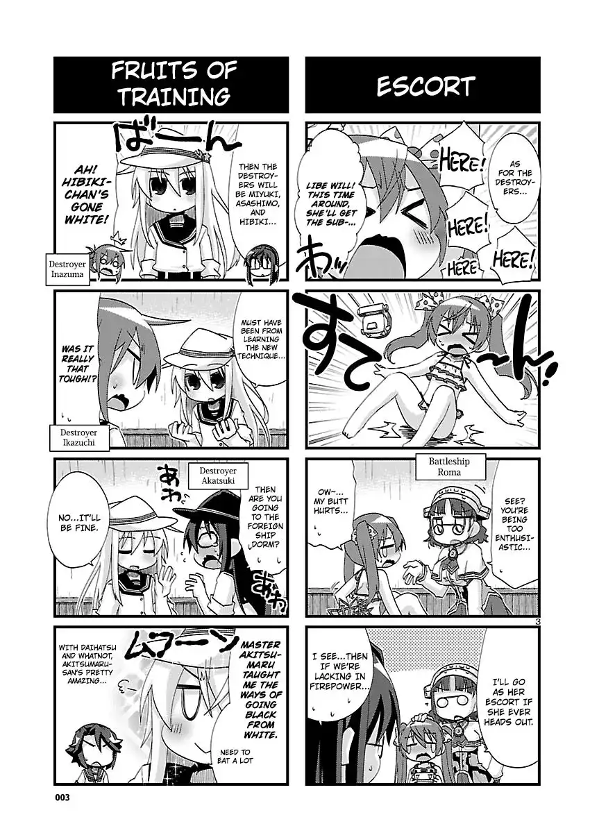 Kantai Collection - Kankore - 4-koma Comic - Fubuki, Ganbarimasu! Chapter 136 3